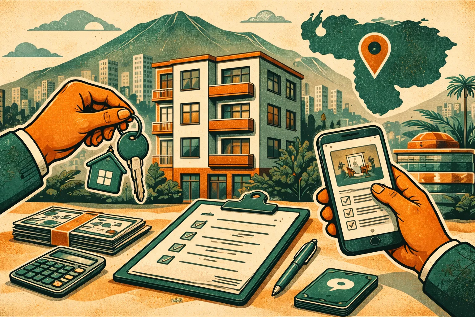 Guía paso a paso para alquilar un apartamento en Venezuela (2026)